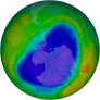 Antarctic Ozone 1993-09-16